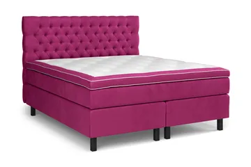 Celine Kontinentalsäng 180x200cm - Rosa/Sammet - Products - Möbler - Säng - Kontinentalsäng
