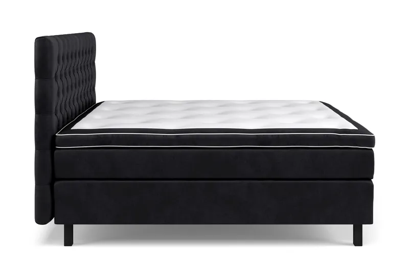 Celine Kontinentalsäng 180x200cm - Svart/Sammet - Products - Möbler - Säng - Kontinentalsäng