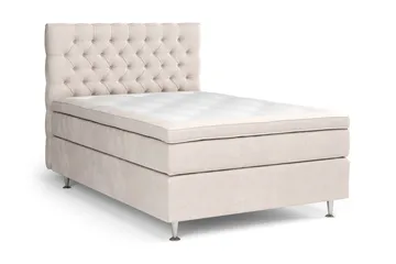 Celine Sängpaket 140x200cm - Beige/Sammet - Products - Möbler - Säng - Kontinentalsäng