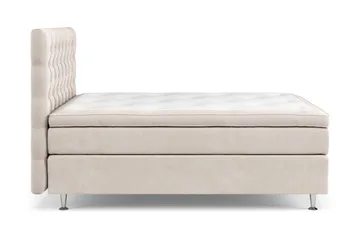 Celine Sängpaket 140x200cm - Beige/Sammet - Products - Möbler - Säng - Kontinentalsäng
