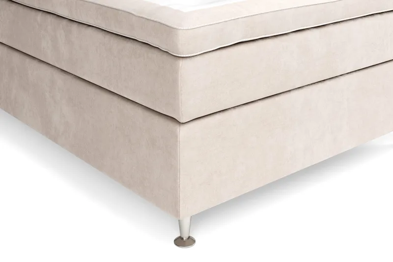 Celine Sängpaket 140x200cm - Beige/Sammet - Products - Möbler - Säng - Kontinentalsäng