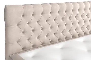 Celine Sängpaket 160x200cm - Beige/Sammet - Products - Möbler - Säng - Kontinentalsäng