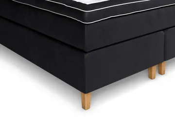 Celine Sängpaket 160x200cm - Svart/Sammet - Products - Möbler - Säng - Kontinentalsäng