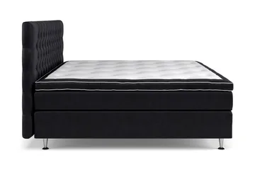 Celine Sängpaket 210x210cm - Svart/Sammet - Products - Möbler - Säng - Kontinentalsäng