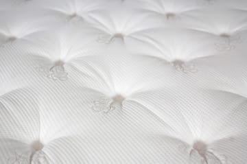 Charleston Kontinentalsäng 140x200 Fast Polyeterskum - Svart - Products - Möbler - Säng - Kontinentalsäng