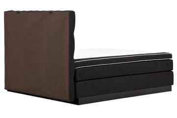 Charleston Kontinentalsäng 180x200 Fast Polyeterskum - Svart - Products - Möbler - Säng - Kontinentalsäng