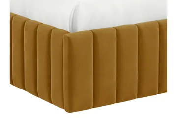 Desio Förvaringssäng 160x200 cm - Brun - Products - Möbler - Säng - Säng med förvaring