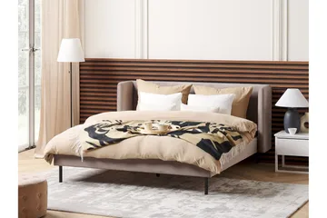 Diallo Sängram 160x200 cm - Taupe - Products - Möbler - Säng - Sängram & sängstomme