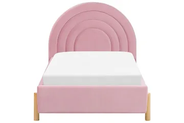 Diantha Sängram 90x200 cm - Rosa/Ljust trä - Products - Möbler - Säng - Sängram & sängstomme