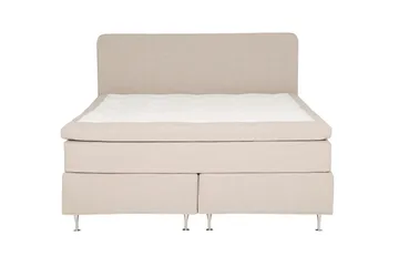 Sängsockel 160 Svart - Beige