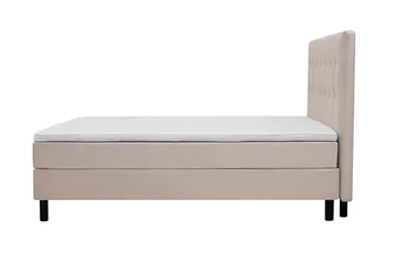 Dream Komplett Sängpaket 150x200 cm Knappar - Beige - Products - Möbler - Säng - Kontinentalsäng