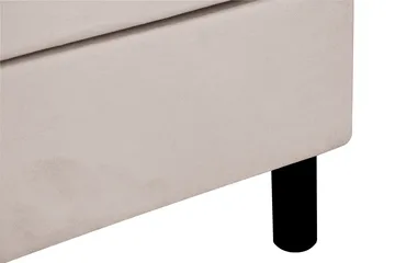 Dream Komplett Sängpaket 150x200 cm Knappar - Beige - Products - Möbler - Säng - Kontinentalsäng