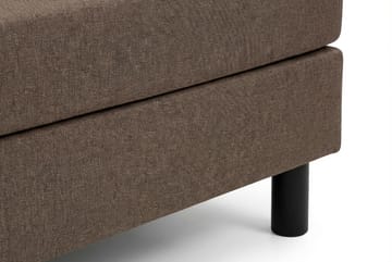 Dream Komplett Sängpaket 160x200 cm Assymetriska knappar - Brun - Products - Möbler - Säng - Kontinentalsäng
