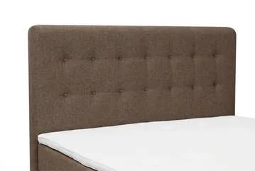 Dream Komplett Sängpaket 160x200 cm Knappar - Brun - Products - Möbler - Säng - Kontinentalsäng