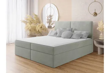 Garris Sängpaket Kontinentalsäng 180x200 cm - Ljusgrå - Products - Möbler - Säng - Komplett sängpaket