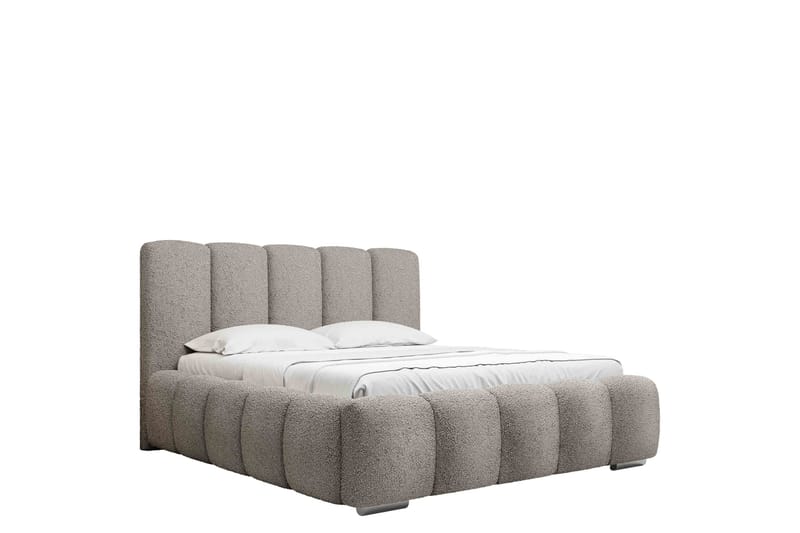 Gioia Förvaringssäng 140x200 cm - Grå - Products - Möbler - Säng - Säng med förvaring