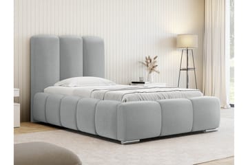 Gioia Sängram med Förvaring 90x200 cm - Grå - Products - Möbler - Säng - Sängram & sängstomme