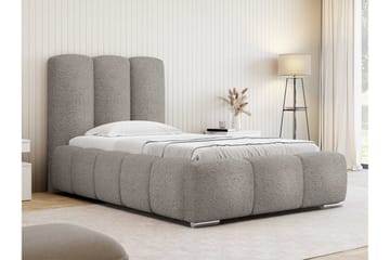 Gioia Sängram med Förvaring 90x200 cm - Grå - Products - Möbler - Säng - Sängram & sängstomme