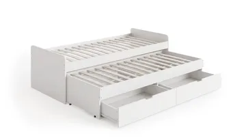 Granvik Sängram 90x200 cm utdragbar med extrasäng och förvaring - utan madrass - Products - Möbler - Säng - Sängram & sängstomme