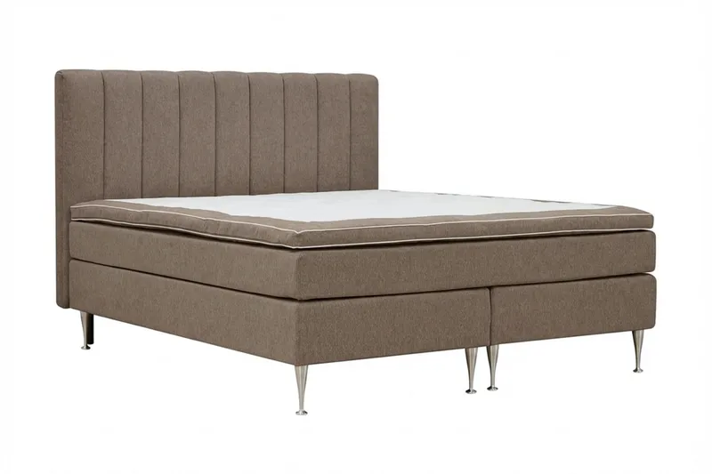 Hilton High Komplett Sängpaket 180x200 cm - Brun - Products - Möbler - Säng - Kontinentalsäng