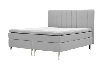 Hilton High Komplett Sängpaket 180x200 cm - Grå - Products - Möbler - Säng - Kontinentalsäng