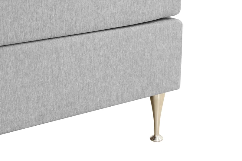 Hilton High Kontinentalsäng 160x200 cm - Grå - Products - Möbler - Säng - Kontinentalsäng