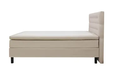 Hilton Komplett Sängpaket 160x200 cm Kontinentalsäng med diamant sänggavel - Beige - Products - Möbler - Säng - Kontinentalsäng