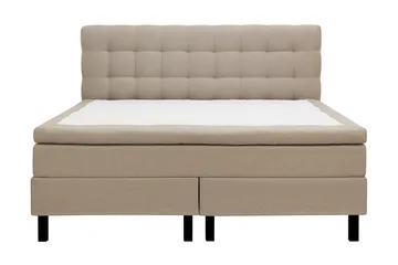 Hilton Komplett Sängpaket 180x200 cm Kontinentalsäng med rutad sänggavel