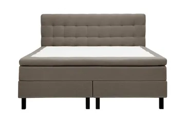 Hilton Komplett Sängpaket 180x200 cm Kontinentalsäng med rutad sänggavel