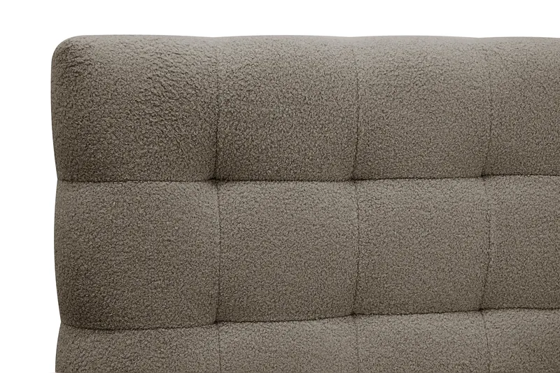 Hilton Komplett Sängpaket 180x200 cm Kontinentalsäng med rutad sänggavel - Brun - Products - Möbler - Säng - Kontinentalsäng