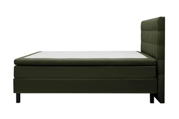 Hilton Komplett Sängpaket 180x200 cm Kontinentalsäng med rutad sänggavel - Grön - Products - Möbler - Säng - Kontinentalsäng