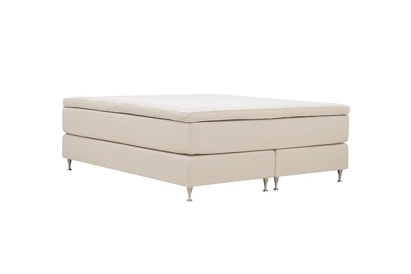 Hilton Premium Kontinentalsäng 180x200 cm - Ljusbeige Tyg - Products - Möbler - Säng - Kontinentalsäng