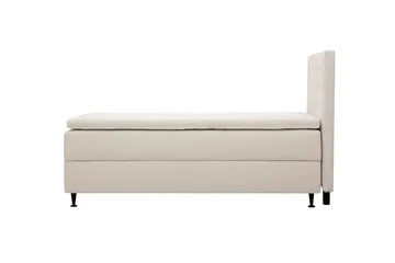 Hilton Plus Komplett Sängpaket med Förvaring 90x200 cm - Ljusbeige - Products - Möbler - Säng - Säng med förvaring