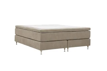 Hilton Premium Kontinentalsäng 180x200 cm - Ljusbrun Tyg - Products - Möbler - Säng - Kontinentalsäng