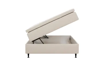Hilton Plus Kontinentalsäng med Förvaring 120x200 cm - Ljusbeige - Products - Möbler - Säng - Säng med förvaring