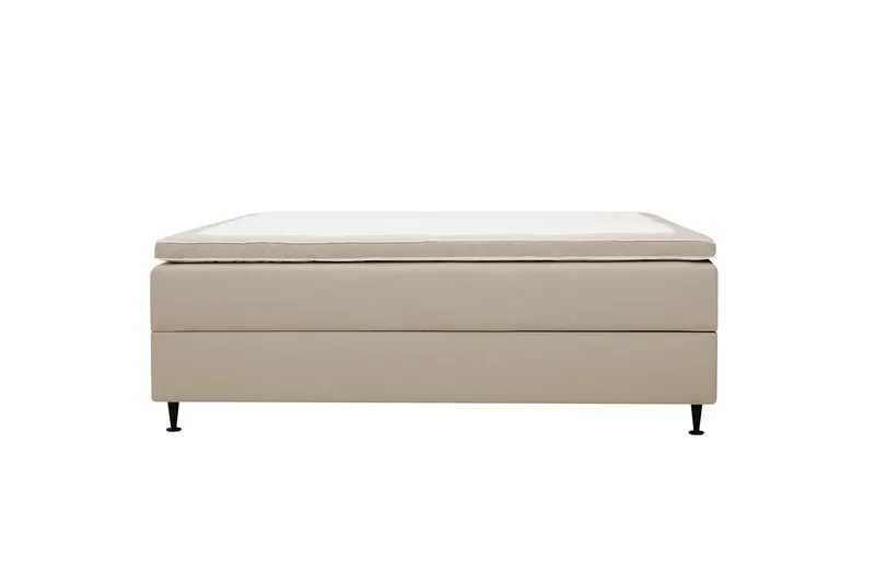 Hilton Plus Kontinentalsäng med Förvaring 140x200 cm - Beige - Products - Möbler - Säng - Enkelsäng