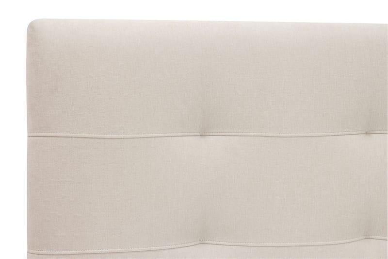Hilton Premium Komplett Sängpaket 160x200 cm Kontinentalsäng med Sänggavel - Ljusbeige Tyg - Products - Möbler - Säng - Kontinentalsäng