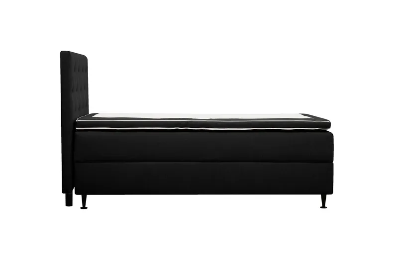 Hilton Plus Komplett Sängpaket med Förvaring 90x200 cm - Antracit - Products - Möbler - Säng - Enkelsäng