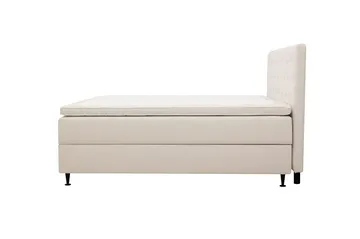 Hilton Plus Komplett Sängpaket med Förvaring 180x200 cm - Ljusbeige - Products - Möbler - Säng - Säng med förvaring