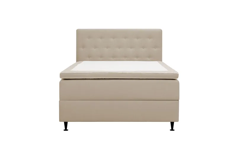 Hilton Plus Komplett Sängpaket med Förvaring 120x200 cm - Beige - Products - Möbler - Säng - Enkelsäng