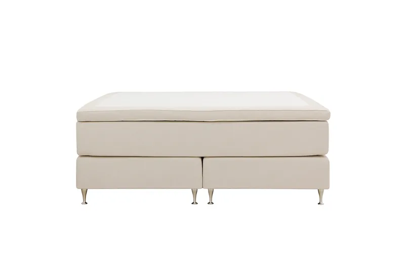 Hilton Premium Kontinentalsäng 180x200 cm - Ljusbeige Tyg - Products - Möbler - Säng - Kontinentalsäng