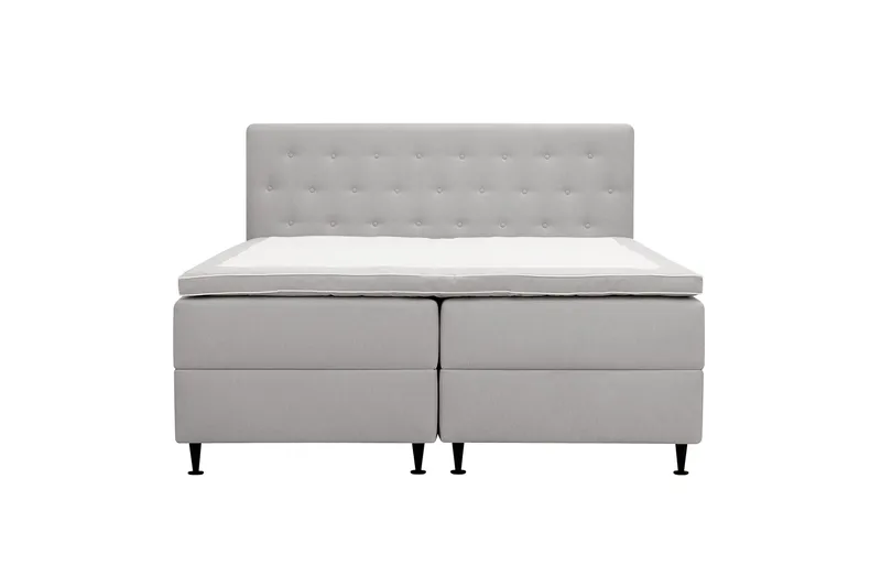 Hilton Plus Komplett Sängpaket med Förvaring 180x200 cm - Grå - Products - Möbler - Säng - Säng med förvaring