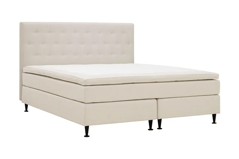Hilton Plus Komplett Sängpaket 180x200 cm - Ljusbeige - Products - Möbler - Säng - Komplett sängpaket