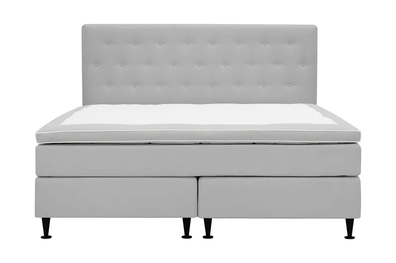Hilton Plus Komplett Sängpaket 180x200 cm, Grå