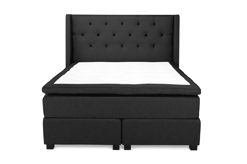 Imperia Kontinentalsäng 160x200 cm, Svart