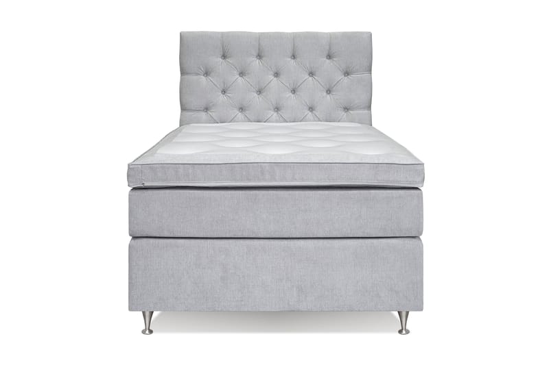 Joluma Kontinentalsäng Fast 120x200 cm - (+Fler val) 120x200 cm Ljusgrå - Products - Möbler - Säng - Kontinentalsäng