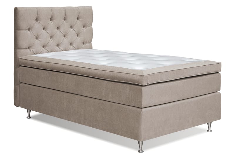 Joluma Kontinentalsäng Fast 140x200 cm - (+Fler val) 140x200 cm Beige - Products - Möbler - Säng - Enkelsäng