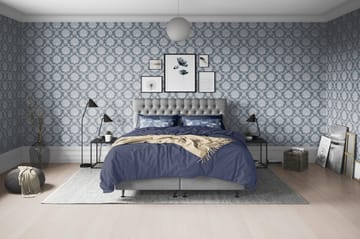 Joluma Kontinentalsäng Fast 140x200 cm - (+Fler val) 140x200 cm Grå - Products - Möbler - Säng - Kontinentalsäng
