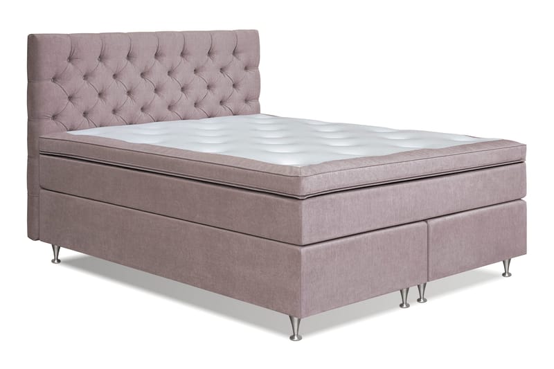 Joluma Kontinentalsäng Fast 180x200 cm - (+Fler val) 180x200 cm Vintagerose - Products - Möbler - Säng - Kontinentalsäng