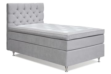 Joluma Kontinentalsäng Medium 120x200 cm - (+Fler val) 120x200 cm Ljusgrå - Products - Möbler - Säng - Kontinentalsäng